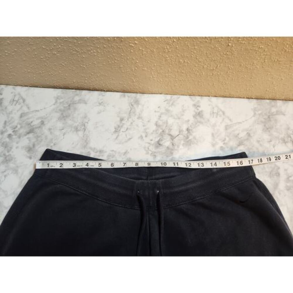 Nike Womens Solid Black Drawstring Sweatpants Hig… - image 5